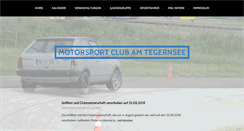 Desktop Screenshot of msc-tegernsee.de